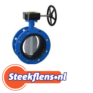 BUTTERFLY VALVE WITH GEARBOX DIN DN 50 16 bar