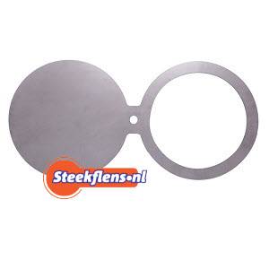 Spectacle blind JIS - 225 5K Stainless Steel